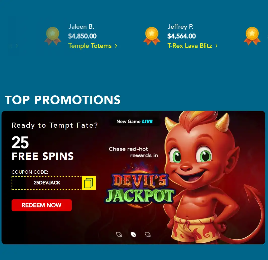 Assorted video slots